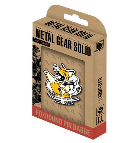 Metal Gear Solid FOXHOUND Limited Edition Pin Badge - Bstorekw