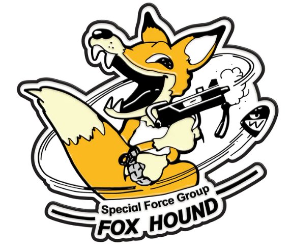 Metal Gear Solid FOXHOUND Limited Edition Pin Badge - Bstorekw