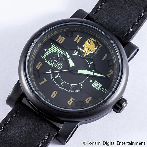 Metal Gear Solid Watch (Officially Licensed by Konami) - Bstorekw