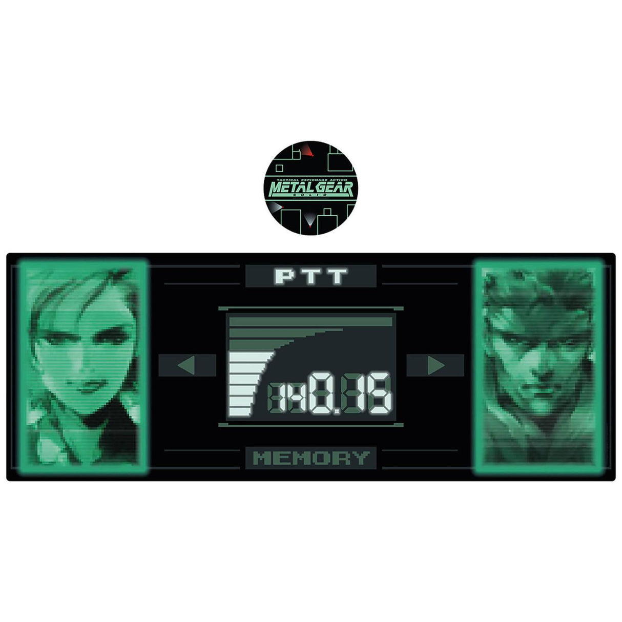 Metal Gear Solid XL Desk Pad & Coaster Set - Bstorekw