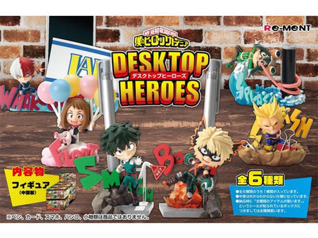 My Hero Academia Desktop Heroes 6 Figures - Bstorekw