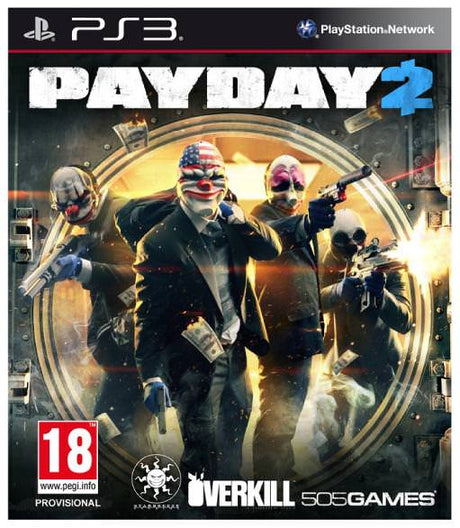 Payday 2 PS3 R2 (Used like new) - Bstorekw