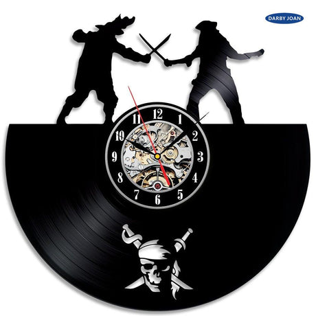 Pirates Of The Caribbean Wall Clock - Bstorekw