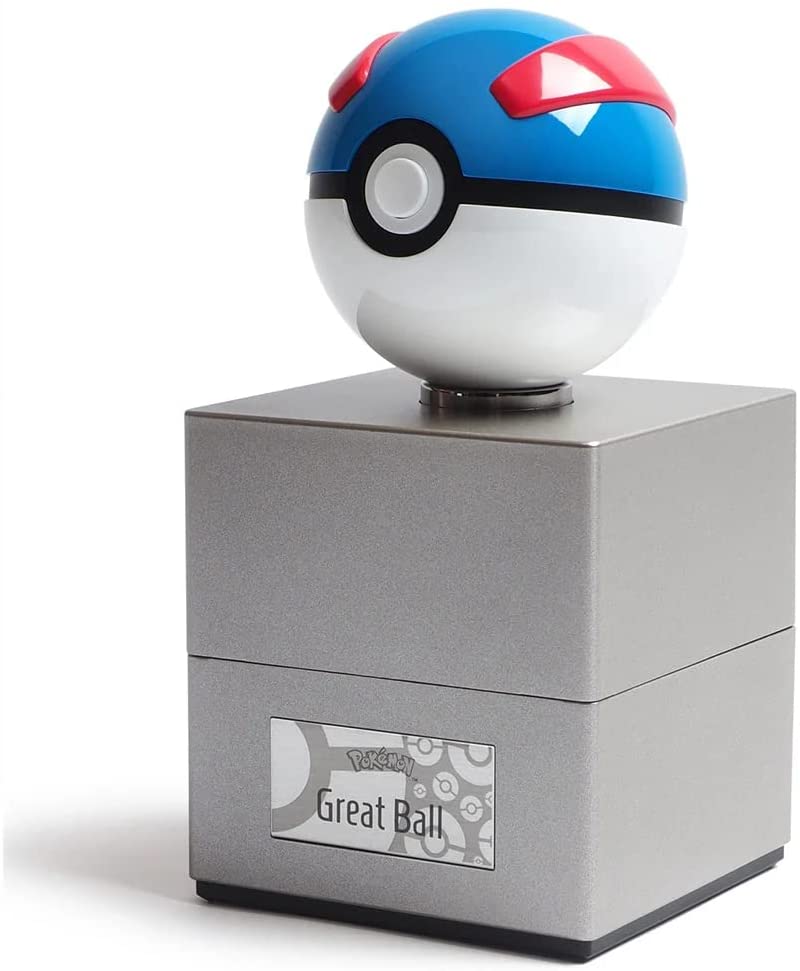 Pokemon Great Ball Authentic Replica - Realistic, Electronic, Die-Cast - Bstorekw