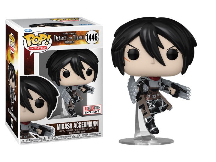 Pop! Animation: Attack on Titan: Final Season - Mikasa Ackerman (Metallic Ver.) - Bstorekw