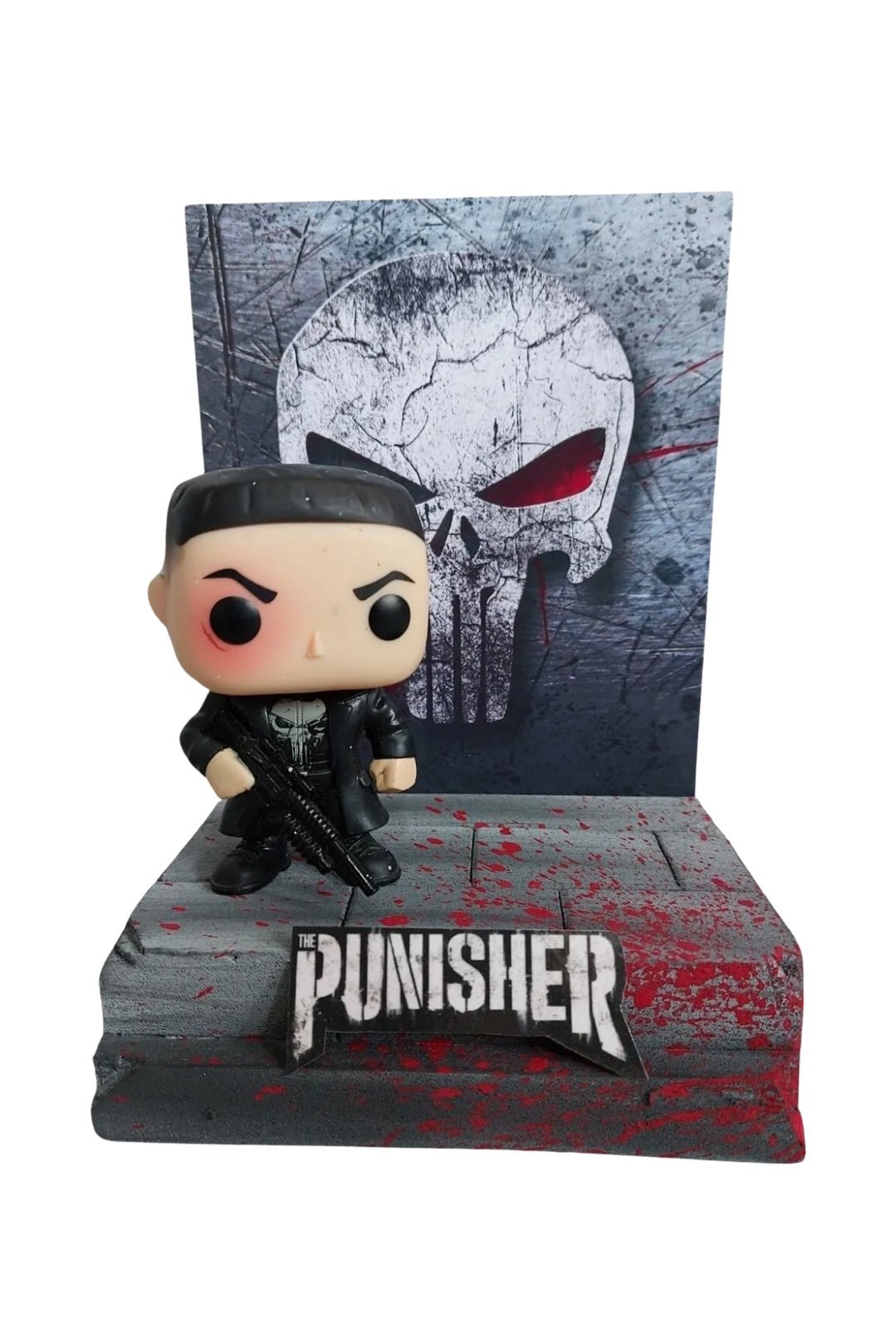 Punisher Funko pop Stand - Bstorekw