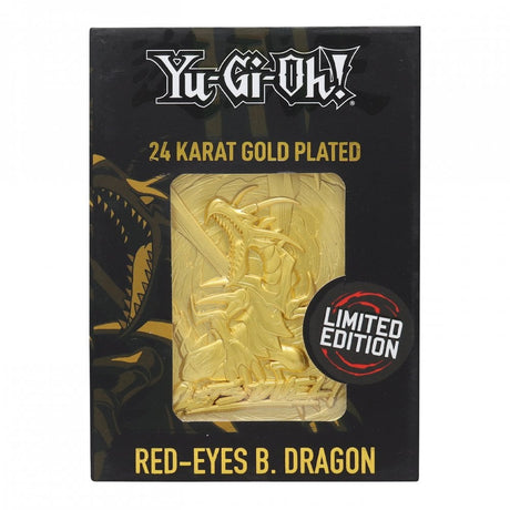 Red Eyes B. Dragon 24k Gold Plated Limited Edition Card - Bstorekw