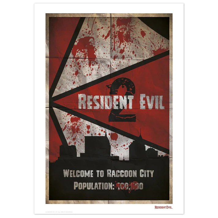 Resident Evil 2 Limited Edition Art Print - Bstorekw