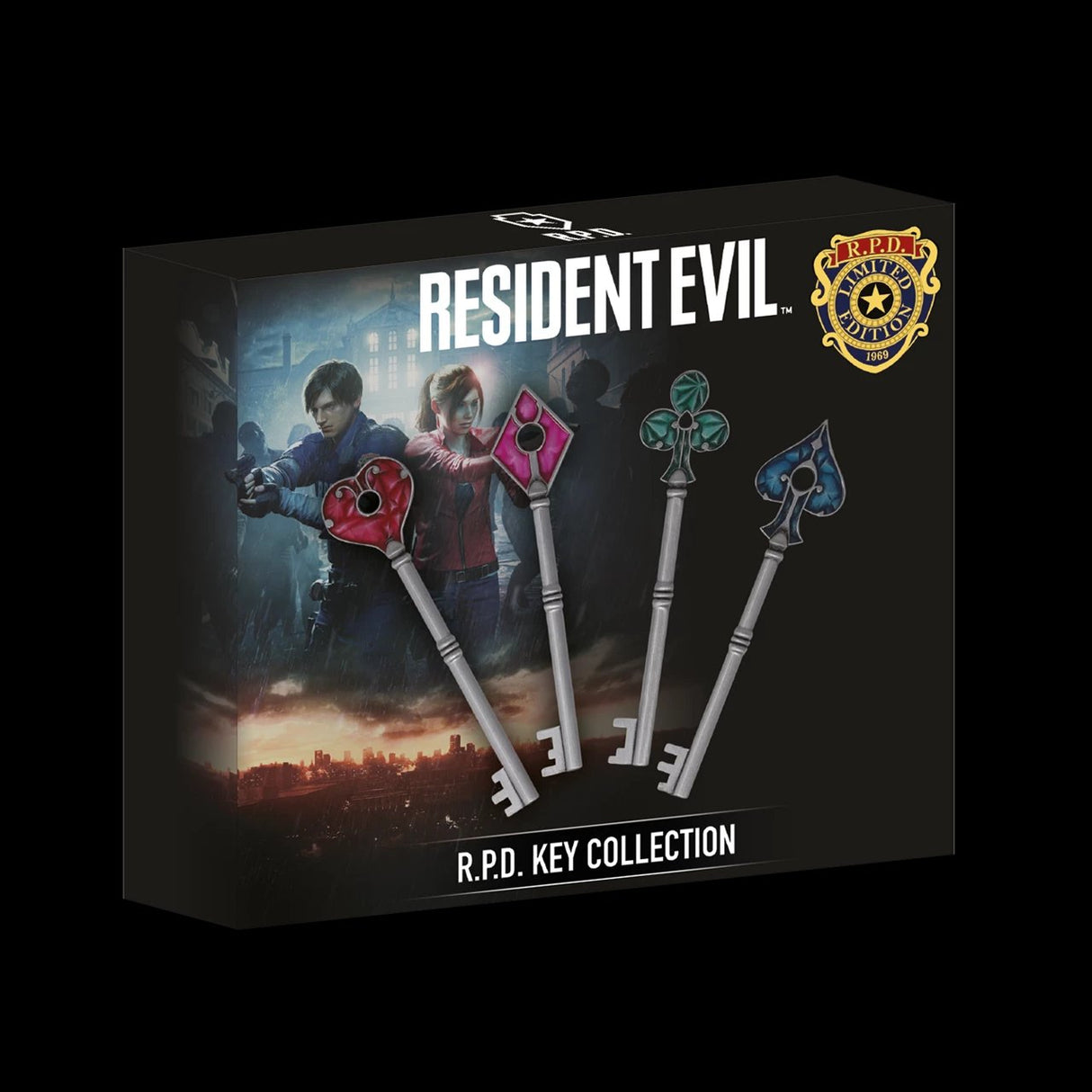 Resident Evil 2 R.P.D Key Collection Collectible - Bstorekw