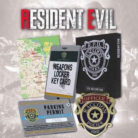 Resident Evil 2 R.P.D Welcome Pack Collectible - Bstorekw