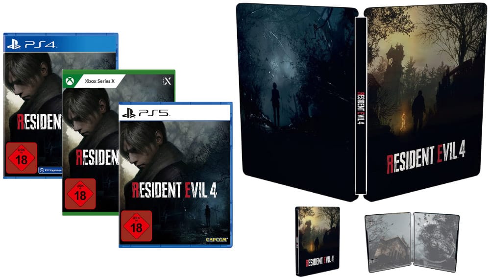 Resident Evil 4 Steelbook Edition R2 - PS5 - Bstorekw