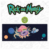 Rick & Morty XL Desk Pad & Coaster Set - Bstorekw