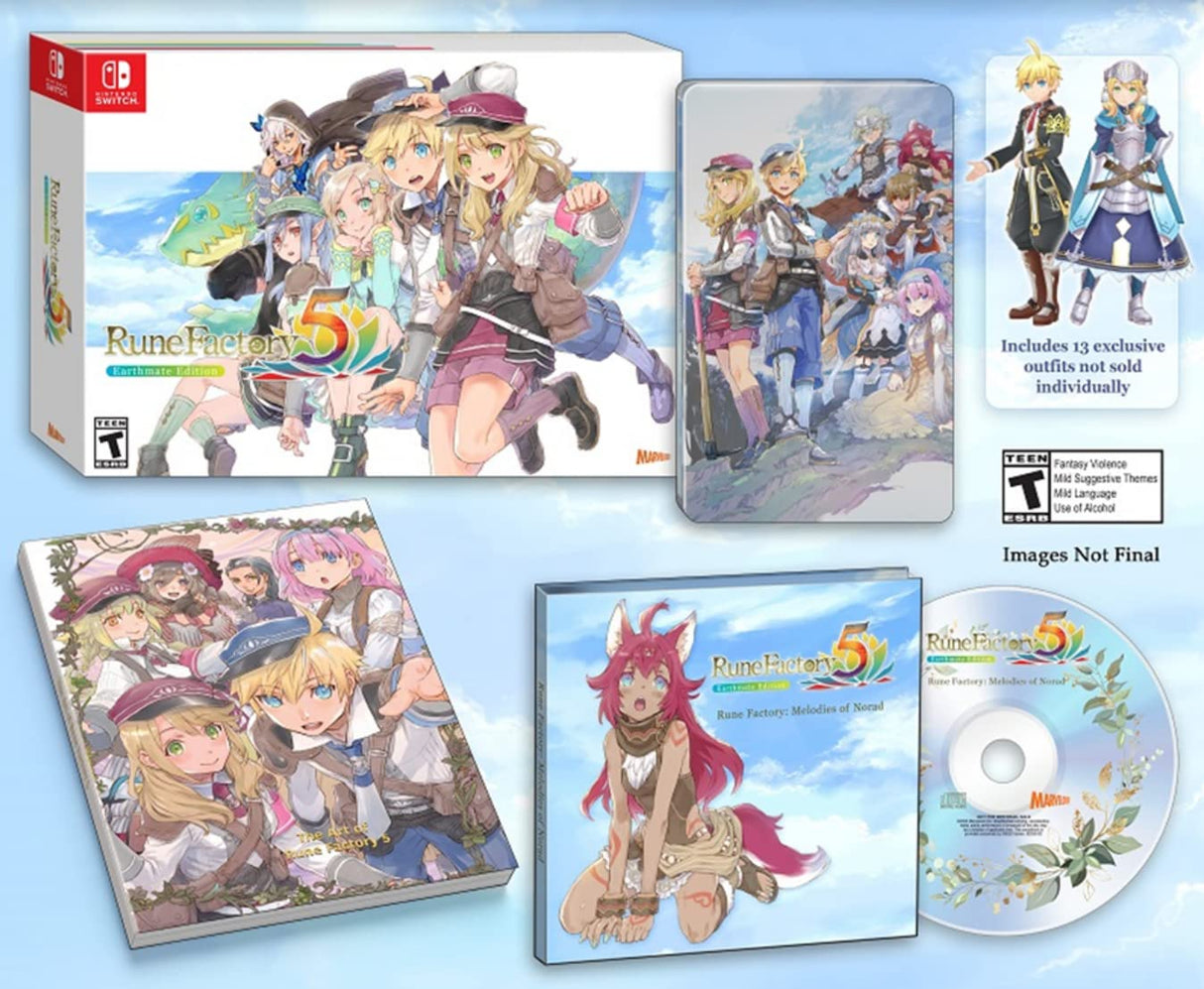 Rune Factory 5 Earthmate Edition (Nintendo Switch) R1 - Bstorekw