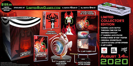 Samurai Jack Collectors edition PS4 R1 - Bstorekw