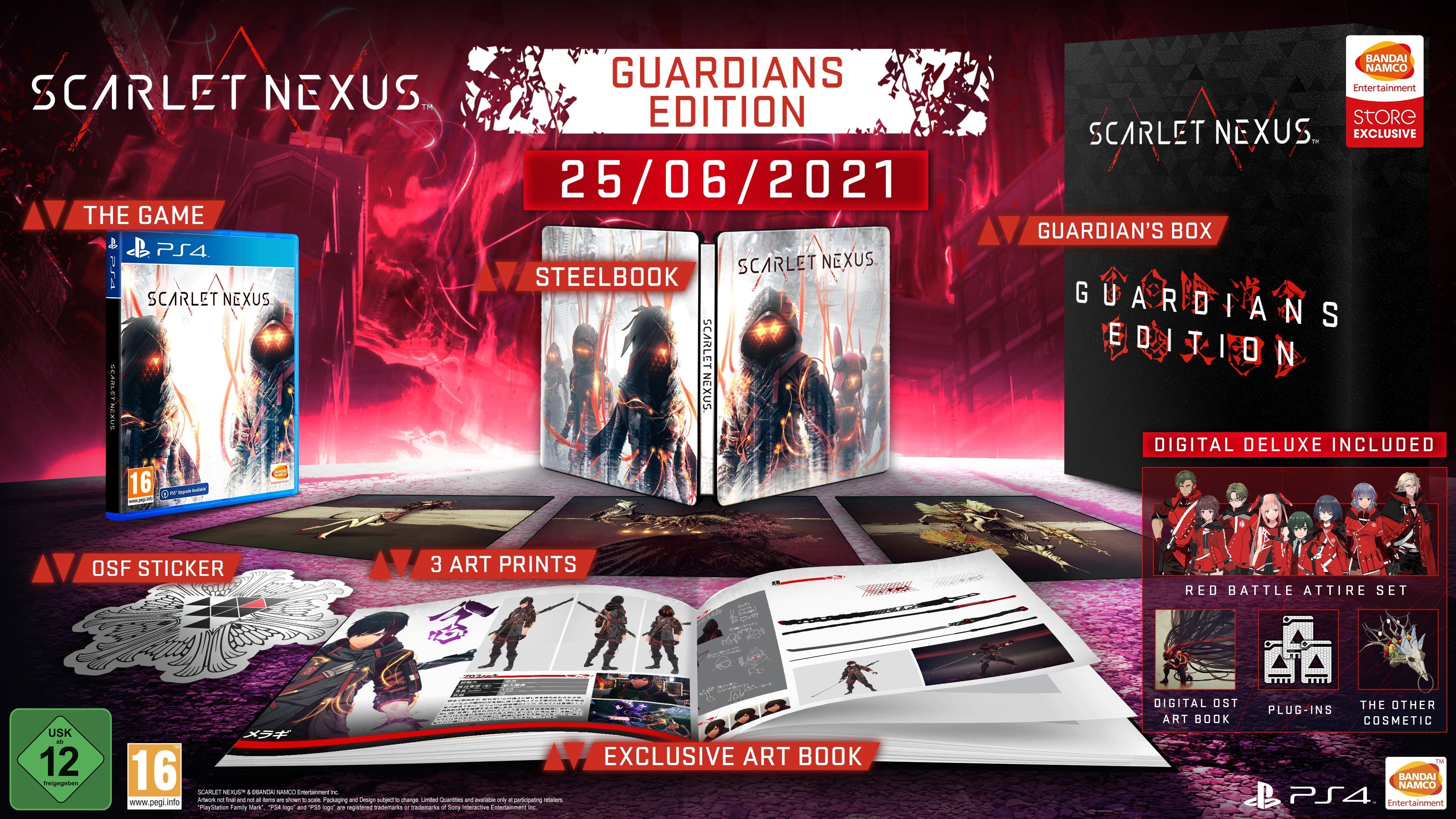 Scarlet Nexus Guardians Edition R2 (PS4)