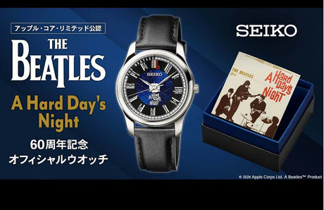 SEIKO x THE BEATLES THE 60TH ANNIVERSARY OF A HARD DAY'S NIGHT LIMITED EDITION - Bstorekw