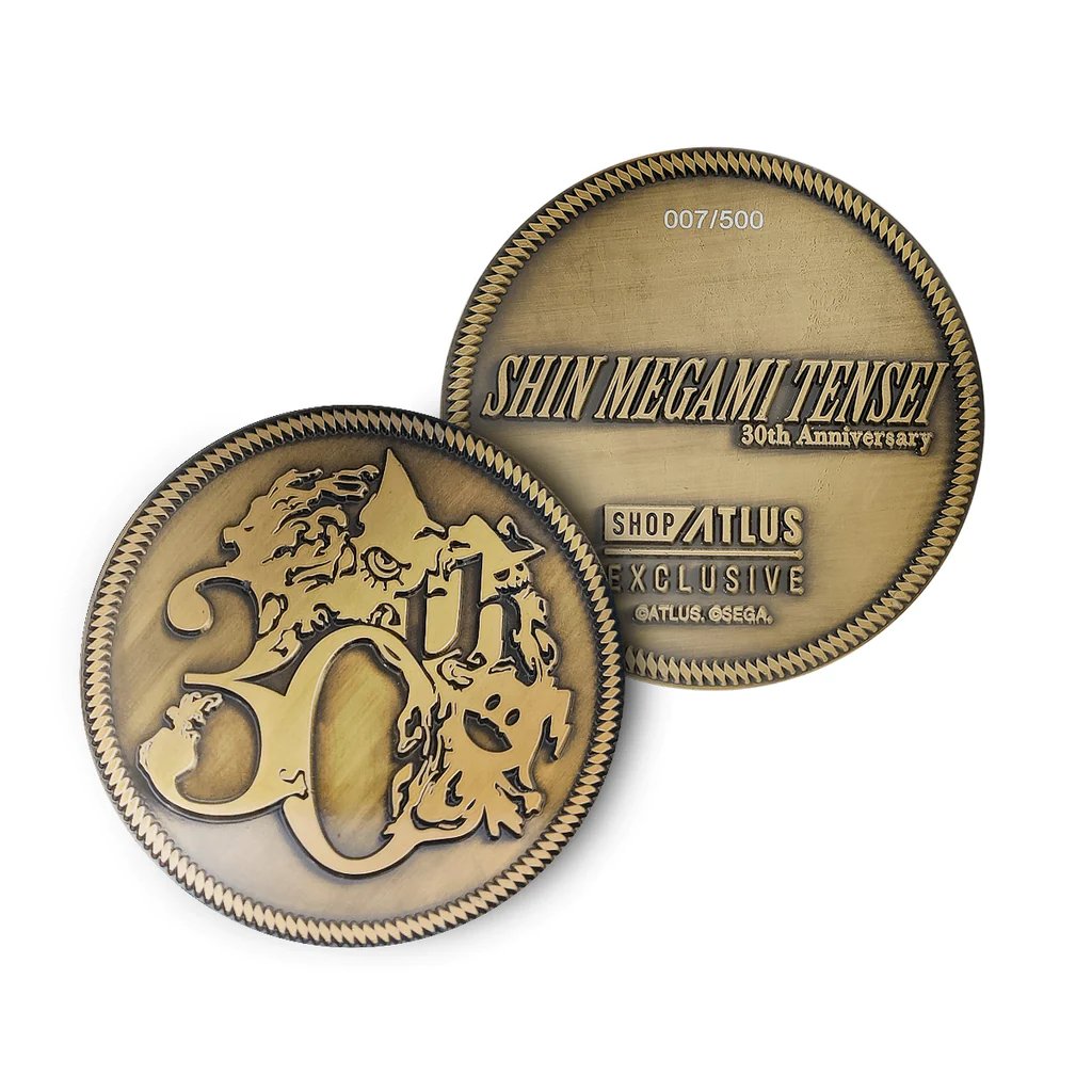 Shin Megami Tensei 30th Commemorative Collectible Coin - Bstorekw