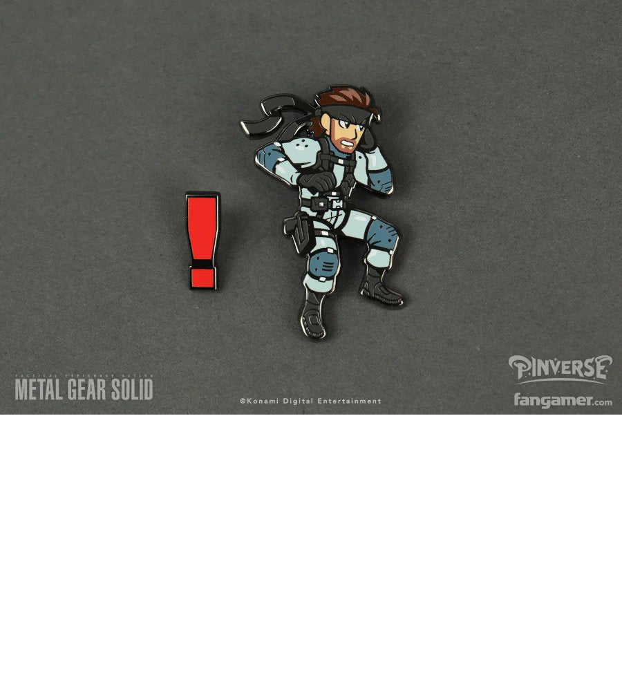 Solid Snake Pin Pack - Bstorekw