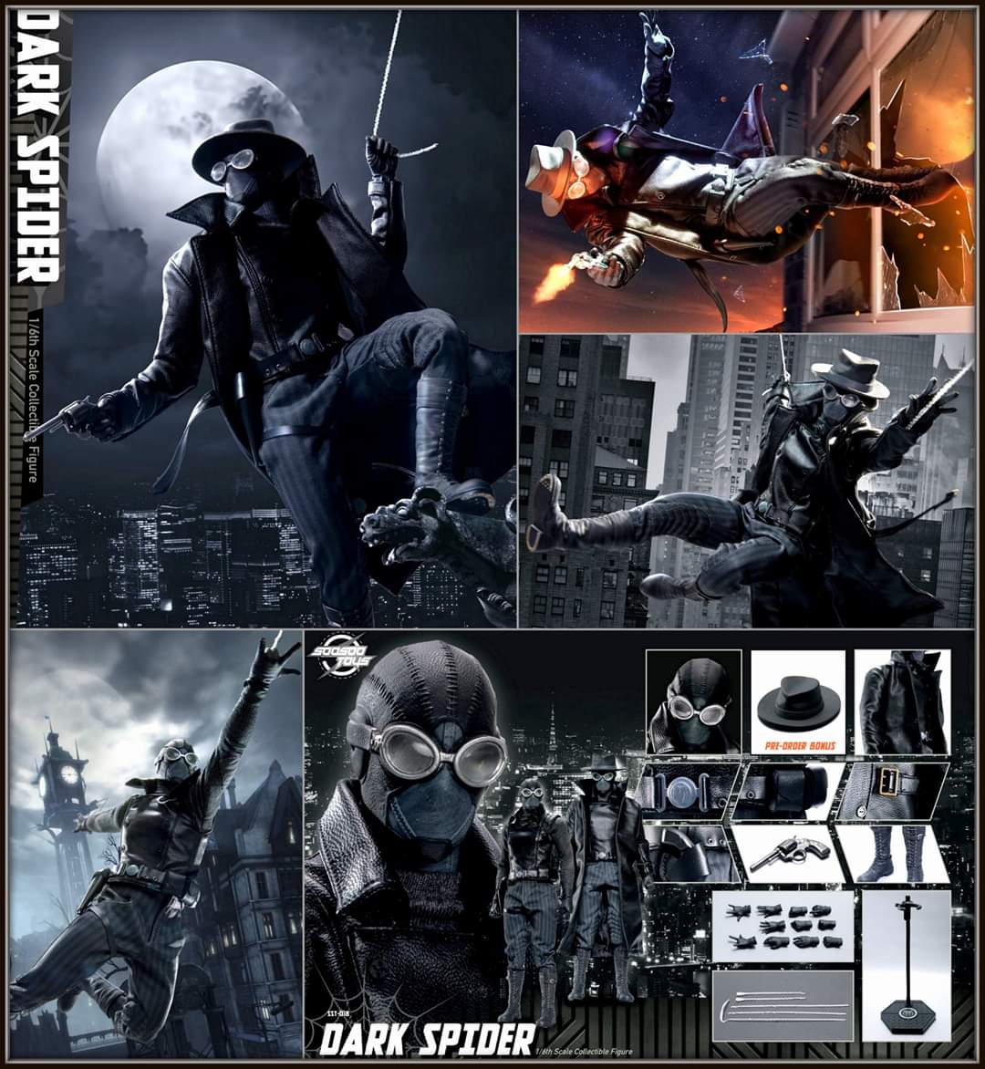 Soosootoys 1/6 scale Dark spider figure – Bstorekw
