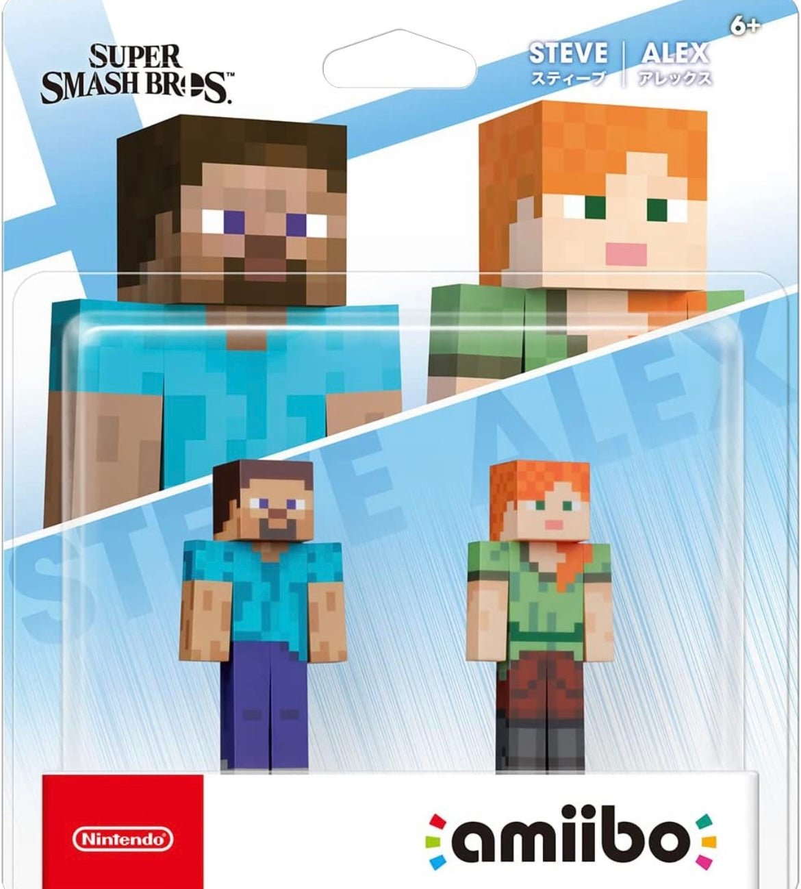 Steve & Alex Amiibo - Bstorekw