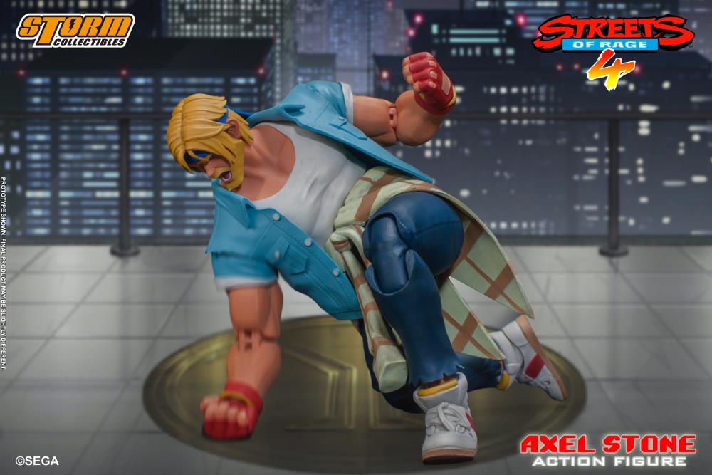 Streets of Rage IV Axel Stone 1/12 Scale Figure - Bstorekw