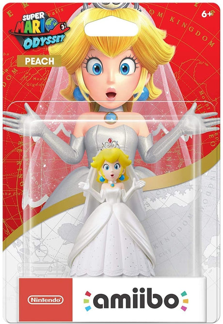 Super Mario Odyssey Series Peach - Wedding Outfit Amiibo - Bstorekw
