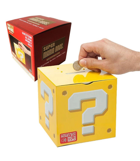 Super Mario Question Block Money Box - Bstorekw