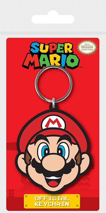 Super Mario Rubber Keychain - Bstorekw