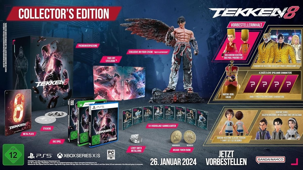 Tekken 8 Collectors edition R2 - PS5 – Bstorekw