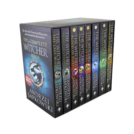 The Complete Set 8 Books Witcher Series - Bstorekw