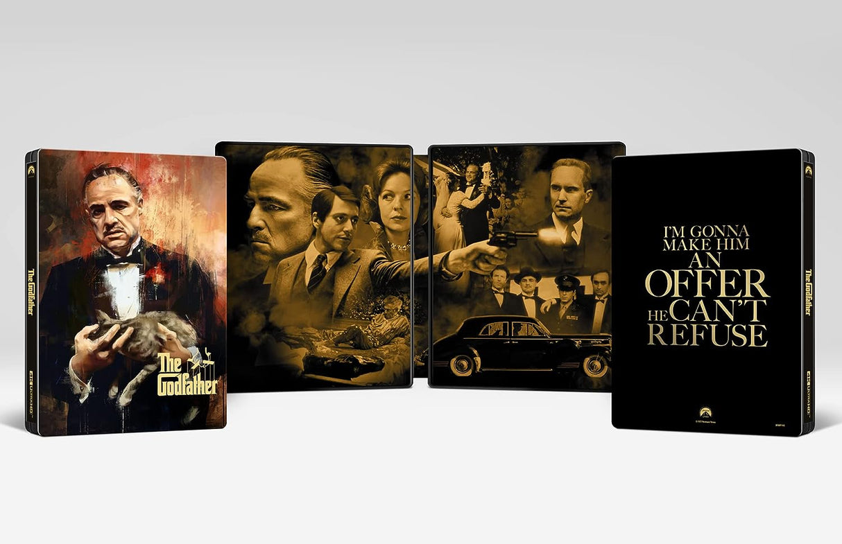 The Godfather: Limited Edition Steelbook 4K - Bstorekw