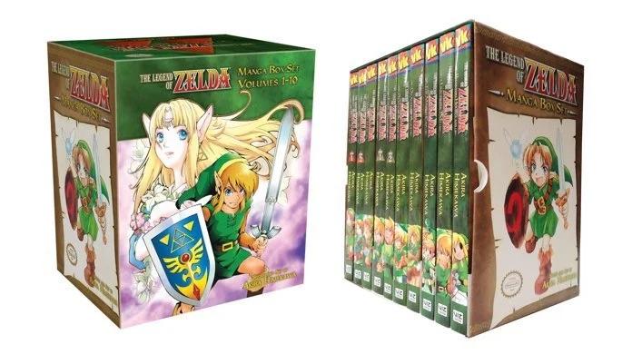 The Legend of Zelda Manga Box Set Volumes 1-10 - Bstorekw