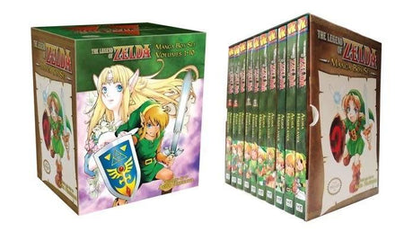 The Legend of Zelda Manga Box Set Volumes 1-10 - Bstorekw