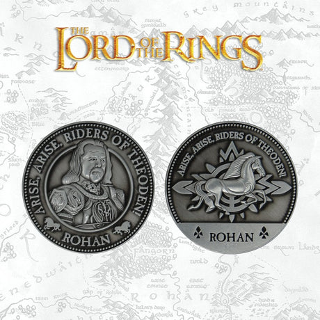 THE LORD OF THE RINGS Limited Edition King of Rohan Collectible Coin - Bstorekw
