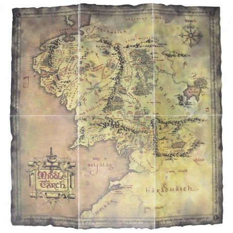 THE LORD OF THE RINGS Limited Edition Mordor Medallion + MAP - Bstorekw