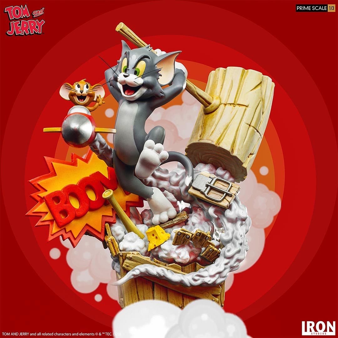 Tom and Jerry 1/3 Scale Statue - Bstorekw