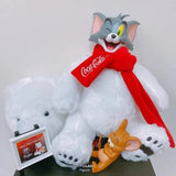 Tom & Jerry Plush Polar Bear With Scarf Figure (30cm) - Bstorekw