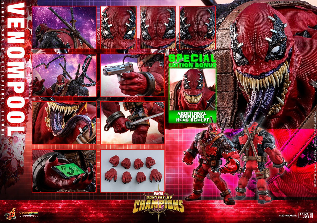 VENOMPOOL Contest of champions Special edition Hot toys 1/6 Scale - Bstorekw