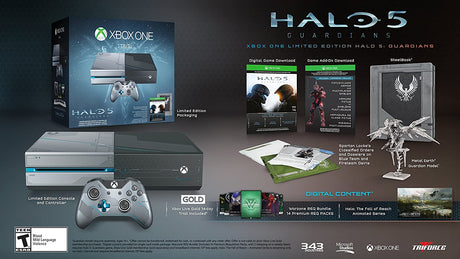 Xbox One 1TB Console - Limited Edition Halo 5: Guardians Bundle (US consolep) R1 - Bstorekw