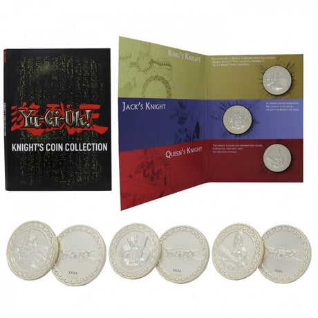 YU-GI-OH! .999 Silver Plated Limited Edition Knight's Coin Set - Bstorekw