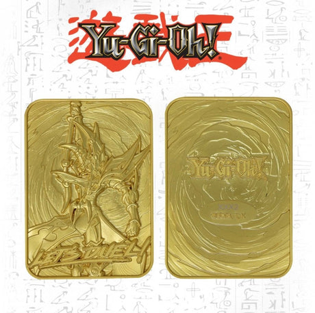 YU-GI-OH! Dark Paladin 24k Gold Plated Limited Edition Card - Bstorekw