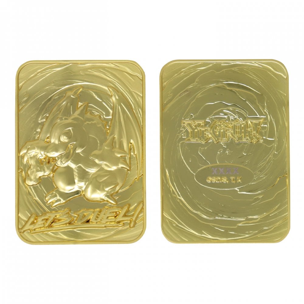 Yu-Gi-Oh! Limited Edition 24K Gold Plated Collectible - Baby Dragon - Bstorekw