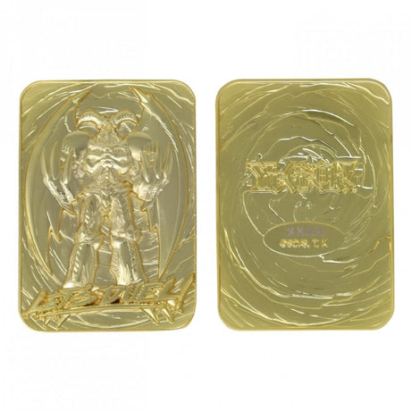 Yu-Gi-Oh! Limited Edition 24K Gold Plated Collectible - Summoned Skull - Bstorekw